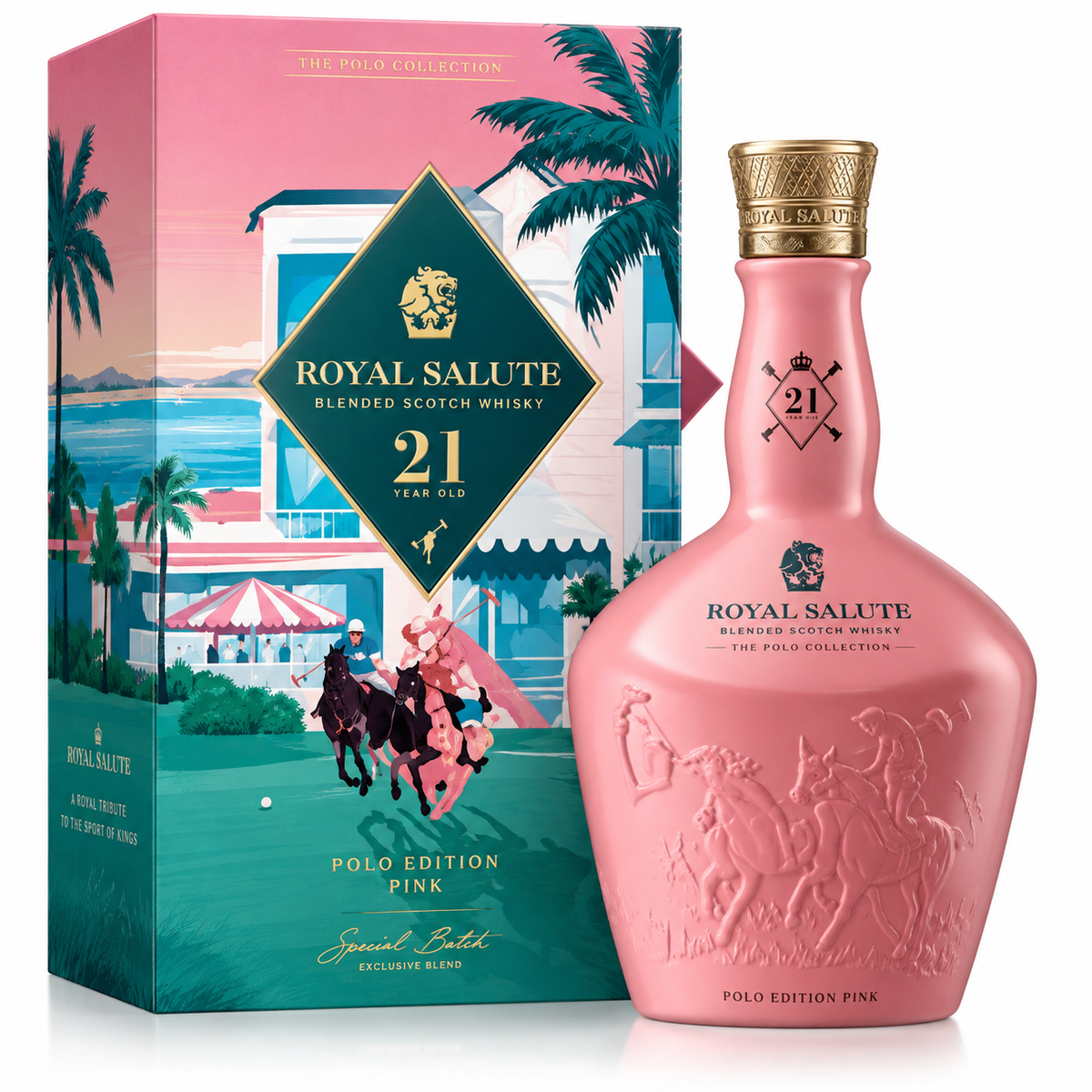 Royal Salute Polo Edición Pink 700 ml