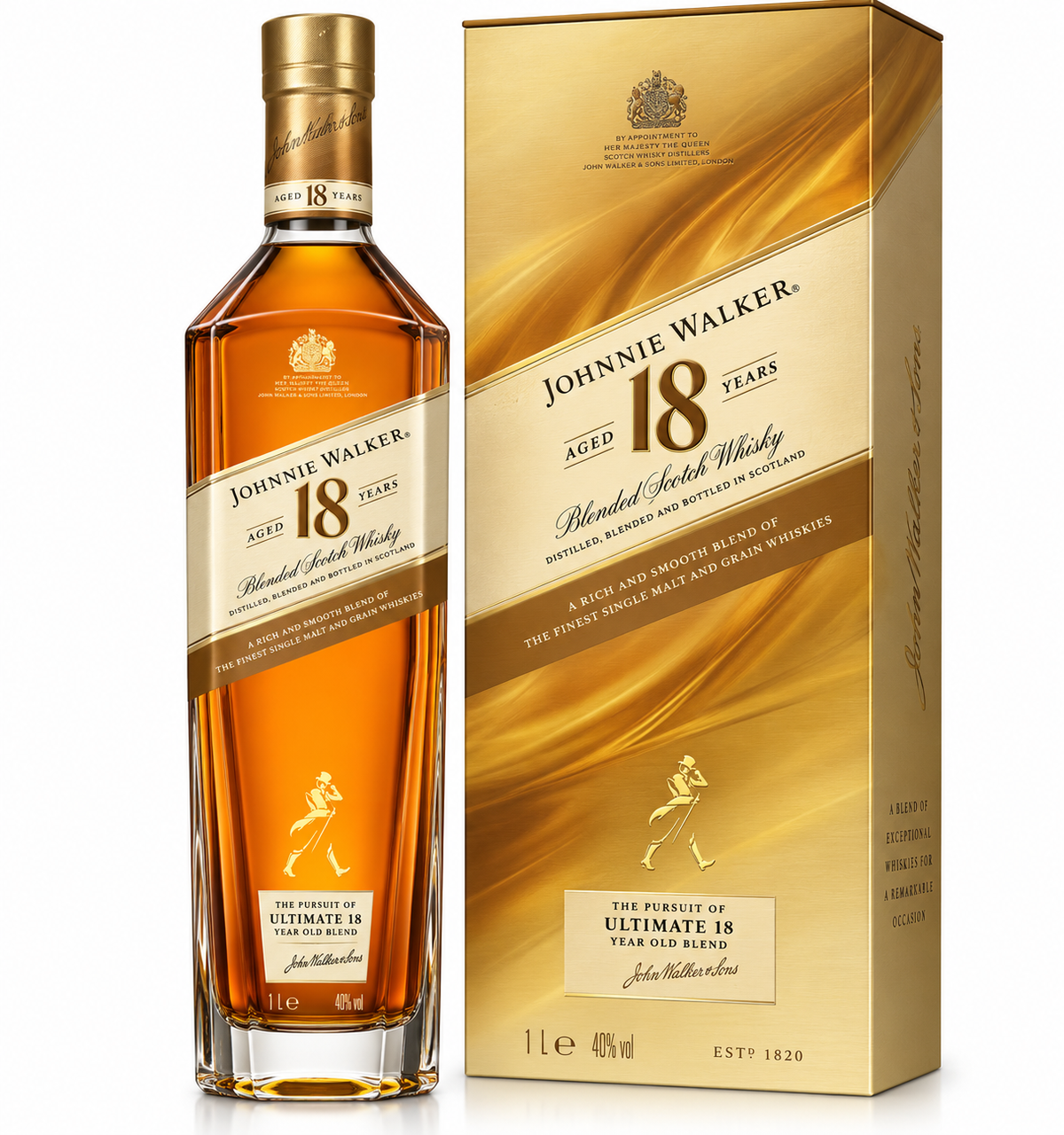 Johnnie Walker Gold Label 18 años 1 L